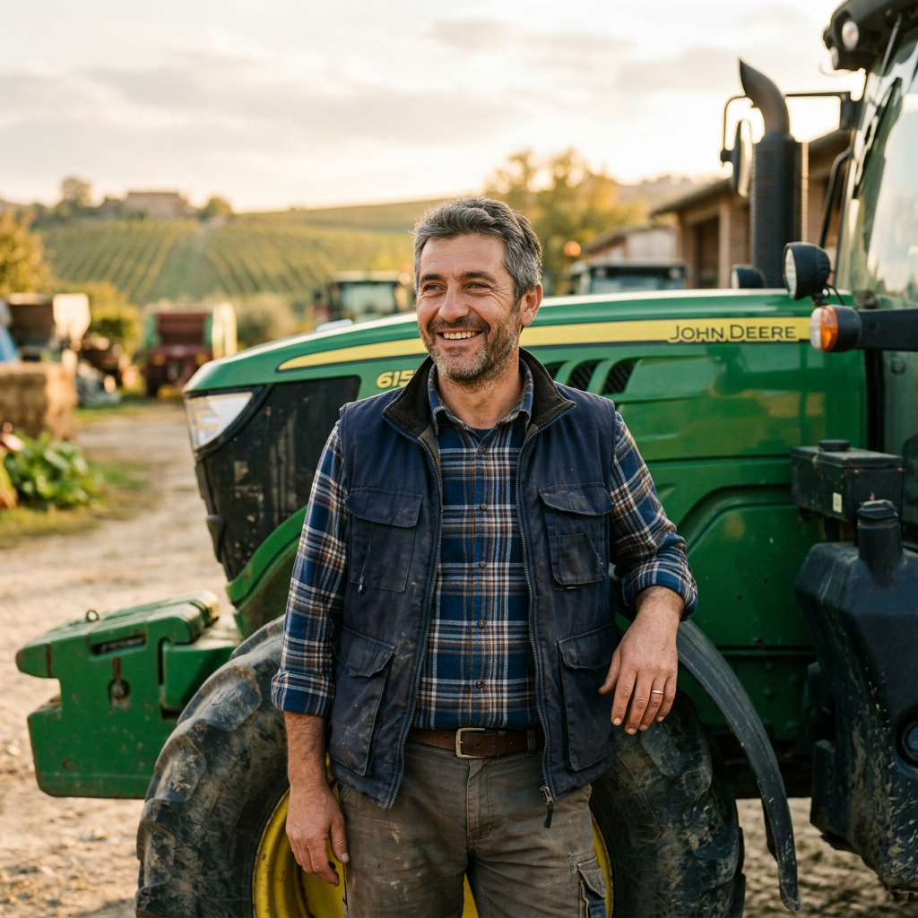 Marco B., titolare azienda agricola in Emilia-Romagna